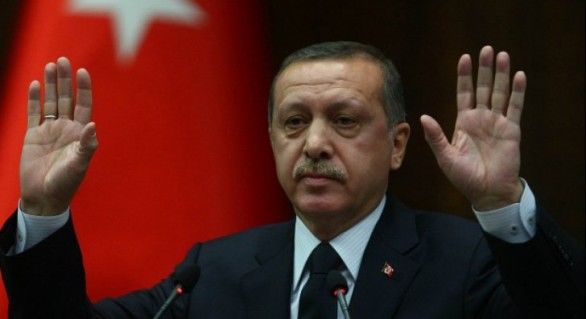 Preşedintele Turciei, Recep Tayyip Erdogan.
