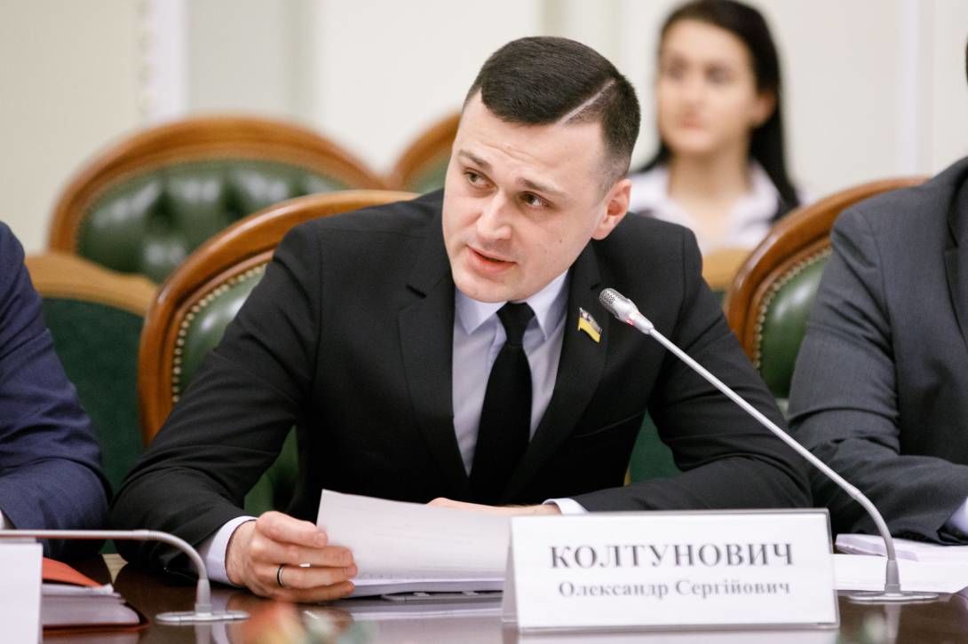 Депутат Верховной рады от партии "Оппозиционная платформа — За жизнь" Александр Колтунович.