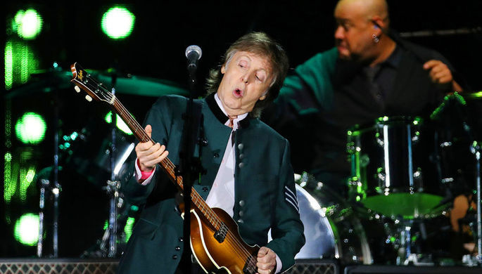 Экс-участник группы Beatles Пол Маккартни.