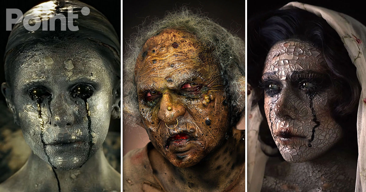  O bloggeriță din SUA petrece 500 de ore pentru a crea 31 de costume de Halloween.