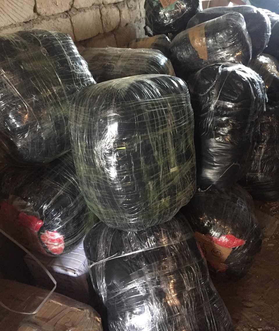 Mărfuri de larg consum de la Km 7 din Odesa, introduse ilicit în țară și urmau a fi puse în vânzare. 