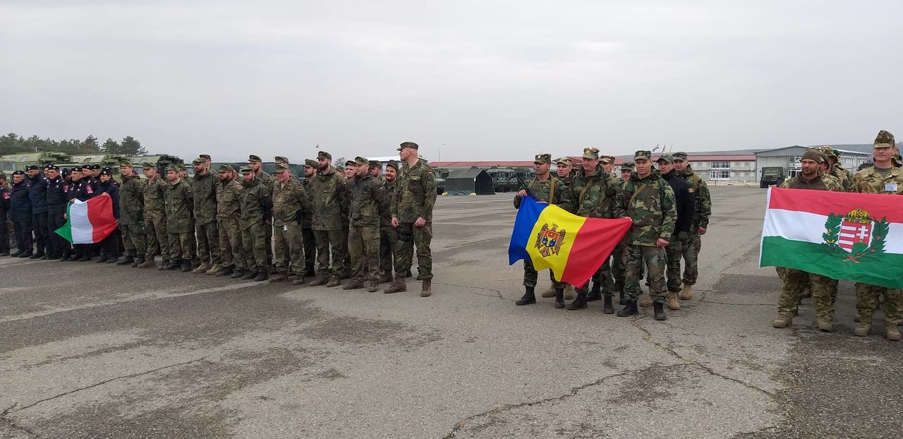 Молдавские военнослужащие приняли участие в марш-броске "Dancon March".