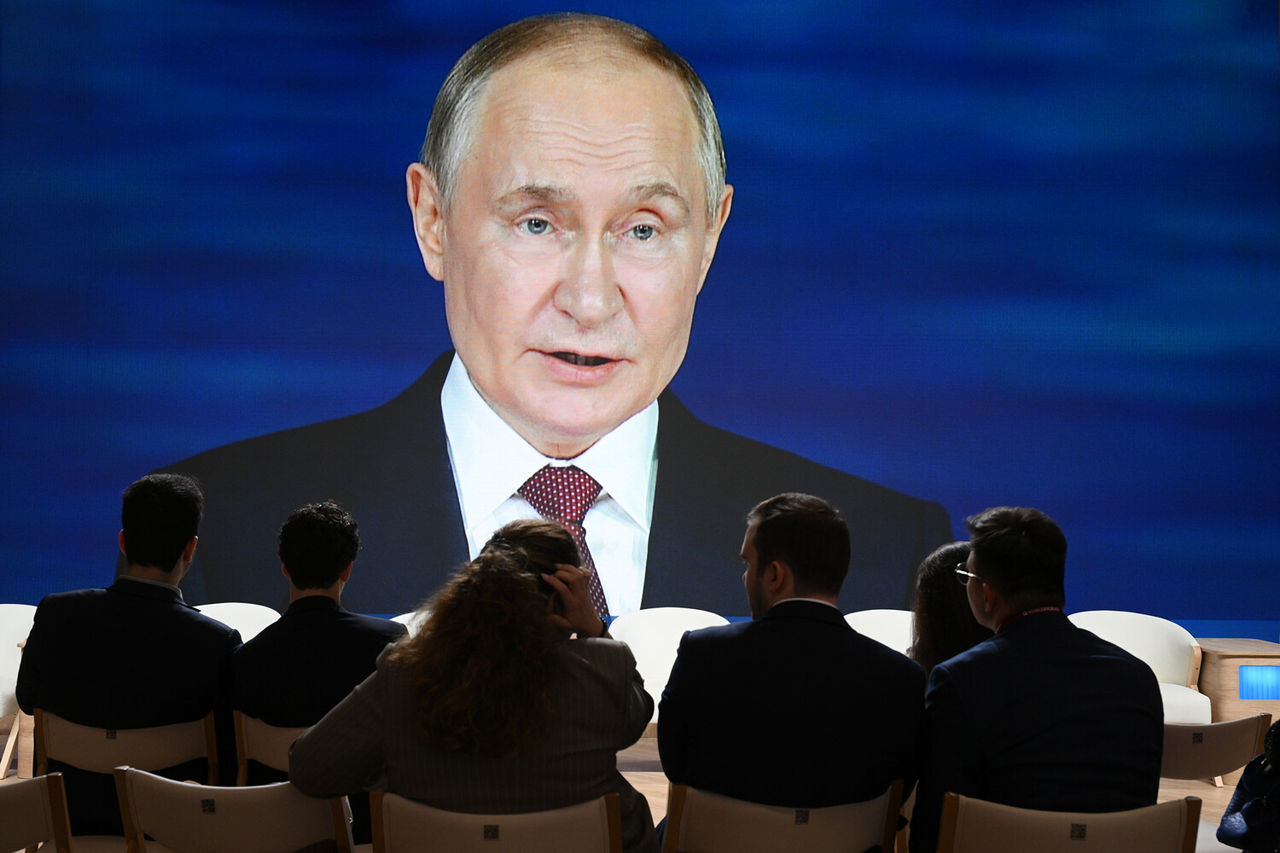 Putin i-a urat Ucrainei o soartă mai bună și a spus că ucrainenii vor să fie prieteni cu Rusia.