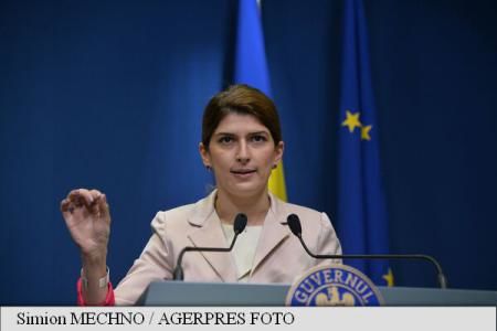 Purtătorul de cuvânt al Guvernului României, Alina Petrescu.
