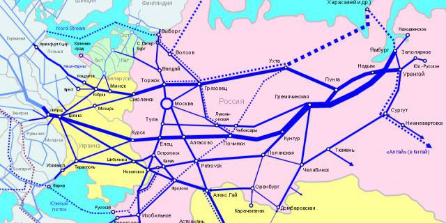 Диаметр трубы газопровода уренгой помары ужгород