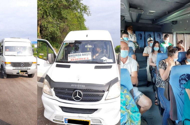 Полиция зафиксировала нарушения: водители маршруток были без масок.