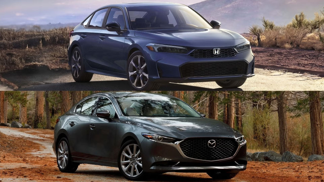 Mazda и Honda нарастили продажи благодаря седанам и хетчбэкам.