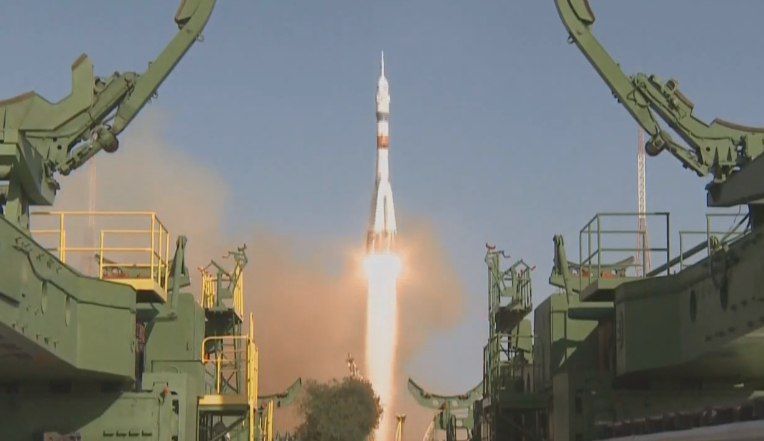 Перед запуском робот Федор повторил известную фразу первого космонавта Юрия Гагарина – "Поехали".
