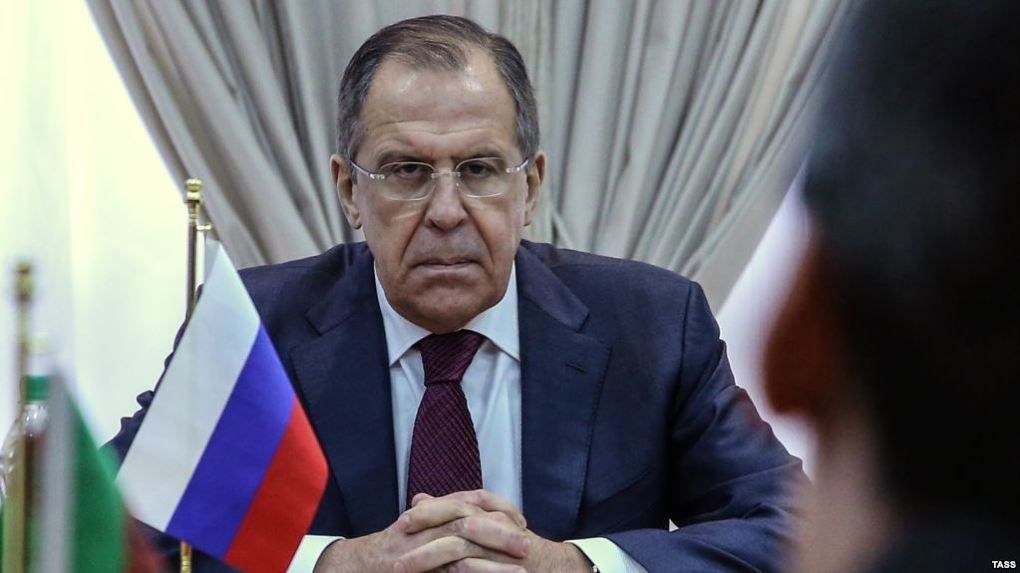Ministrul de externe a Federației Ruse, Serghei Lavrov. 