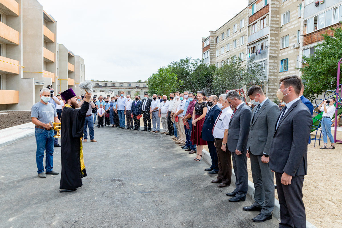 В Приднестровье сдали ещё один дом по программе доступного жилья.