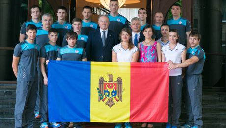 Nicolae Timofti a urat echipei olimpice succese și rezultate frumoase pe plan internațional. Foto: presedinte.md