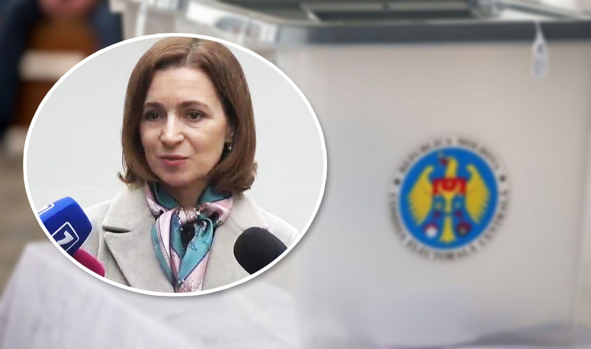 Санду: Голосовала за людей, которые подставят плечо для достижения евроинтеграции.