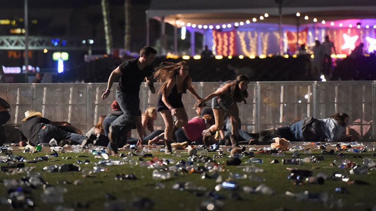 Atacul terorist prin ochii unei moldovence aflată în Las Vegas. Foto: rt.com