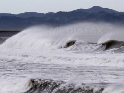 Taifunul Tembin a ajuns pe coasta meridională a Taiwanului (Imagine: Mediafax Foto/AFP)
