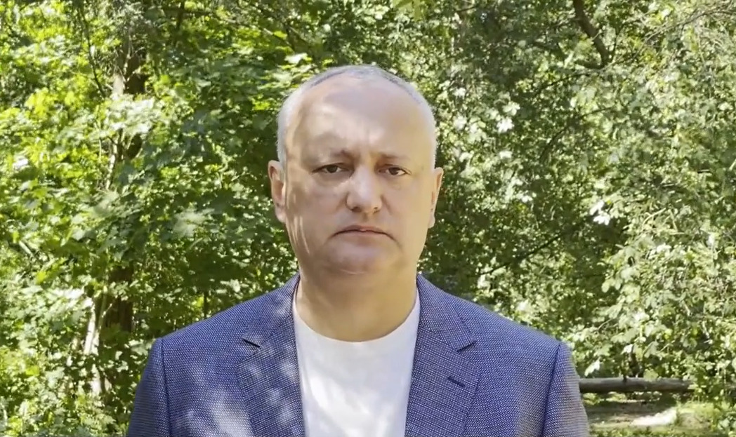 Лидер ПСРМ Игорь Додон. 