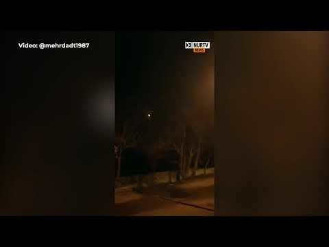 Появилось видео падения украинского "боинга" под Тегераном.