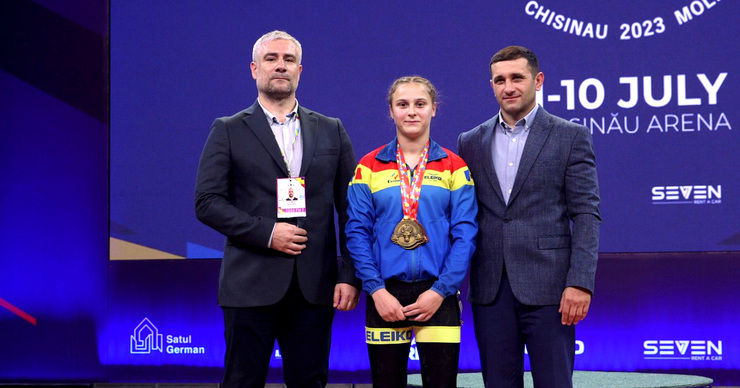 Чемпионат Европы проходит в эти дни на "Arena Chișinău".