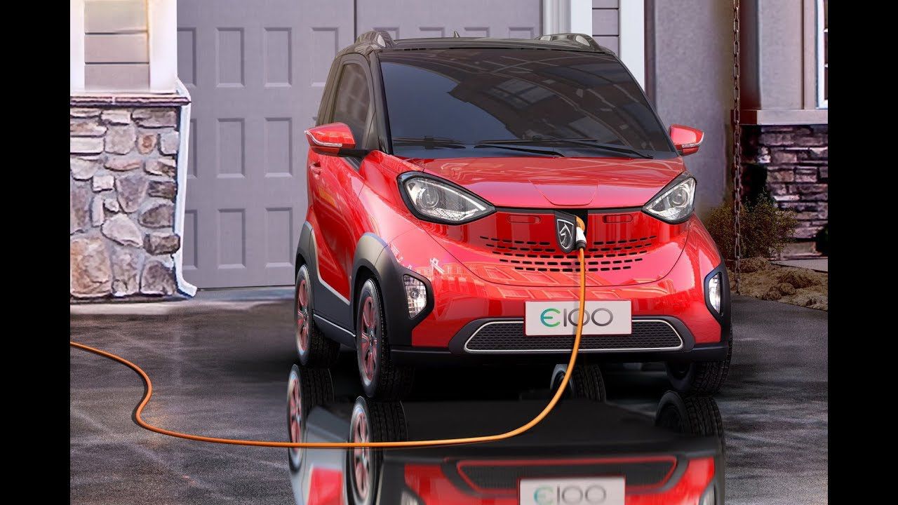 Baojun E100 este conceput special pentru aglomerația de pe străzile din China.