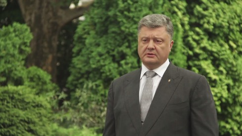 Порошенко заявил, что отправился туда не просто так, а с намерением «развеять туман кремлёвской пропаганды».