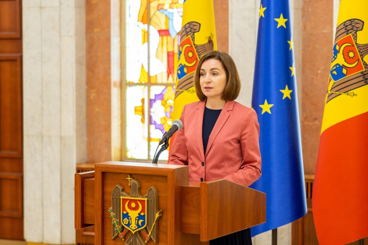 Майя Санду находится с официальным визитом в Канаде.