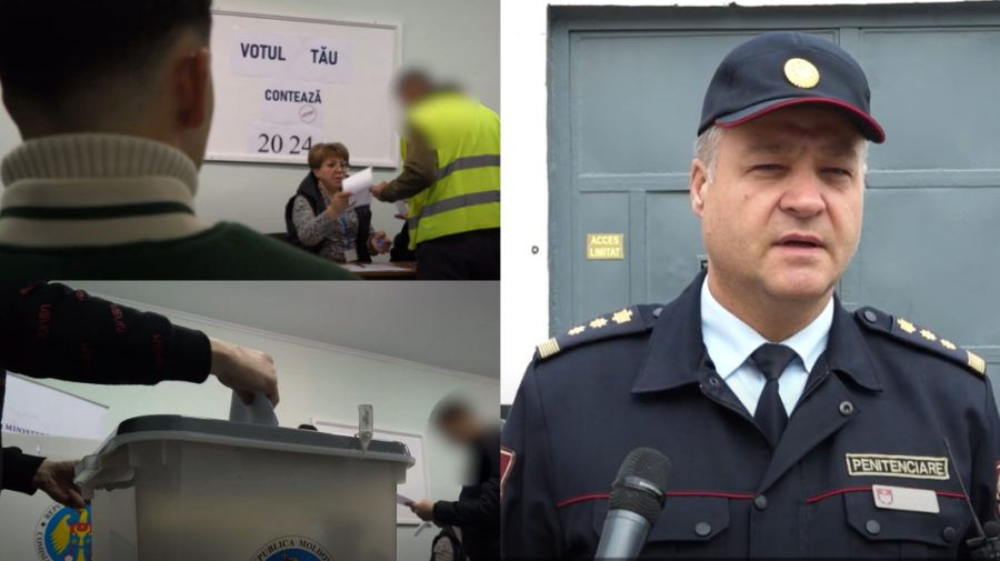 Deținuții din Bălți au votat la prezidențiale și la referendum: Sperăm la schimbări spre bine.