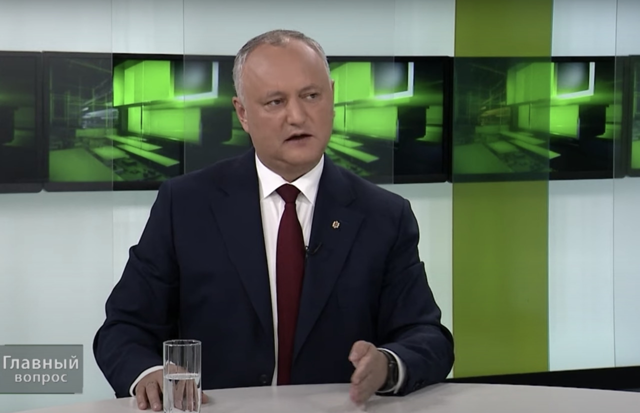 Додон: Сделаем всё возможное, чтобы удержать политическую стабильность.