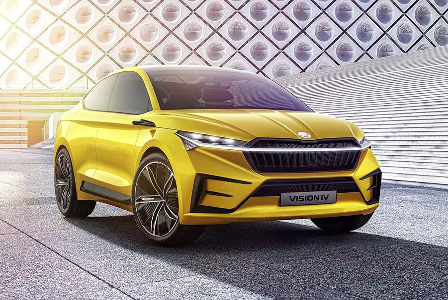 Компания Skoda привезла на автосалон в Женеве свой новый концептуальный кроссовер с электрической силовой установкой. 