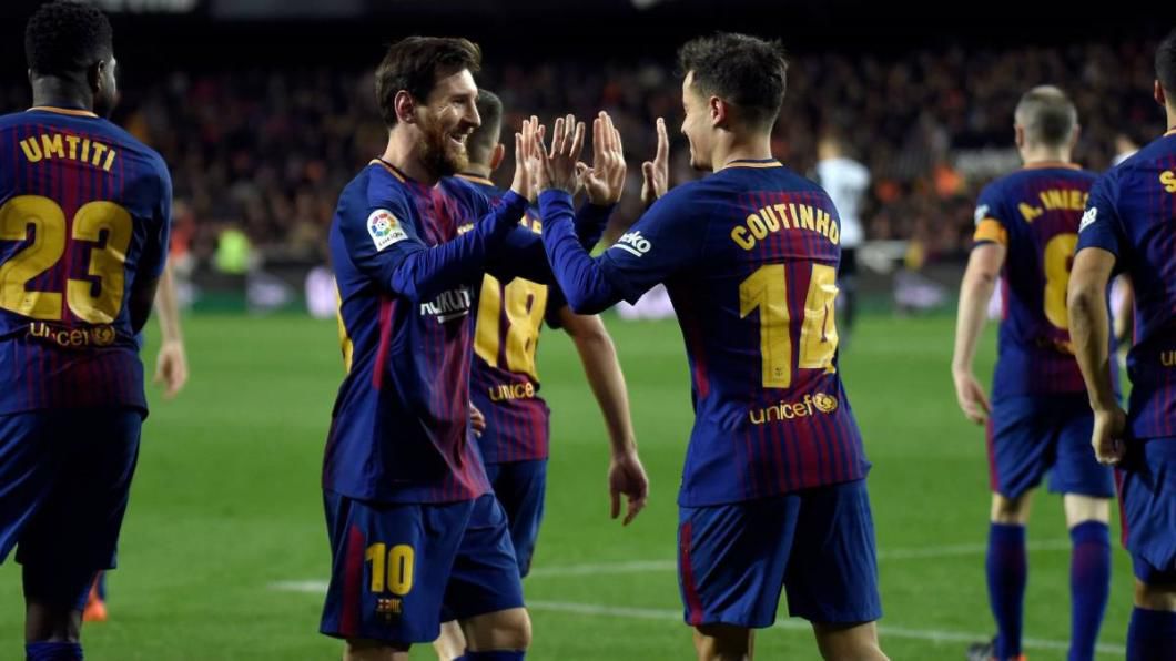 Barcelona s-a calificat fără emoții în finala Cupei Spaniei.