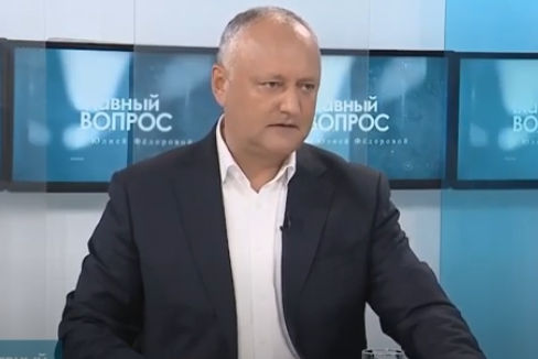 Додон – власти: Хотите политическую войну - я вам её устрою.