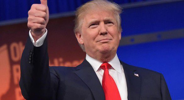 Donald Trump, candidatul republican la funcţia de preşedinte al Statelor Unite.