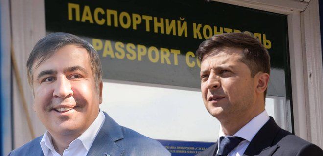 Саакашвили вернулся на Украину.
