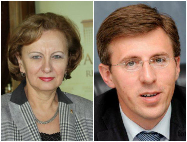 În turul doi al alegerilor locale cele mai mari șanse le au candidații Zinaida Greceanâi și Dorin Chirtoacă. Foto: diez.md