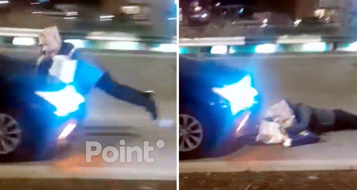 Un șofer de taxi a lovit un pasager agresiv la Chișinău.