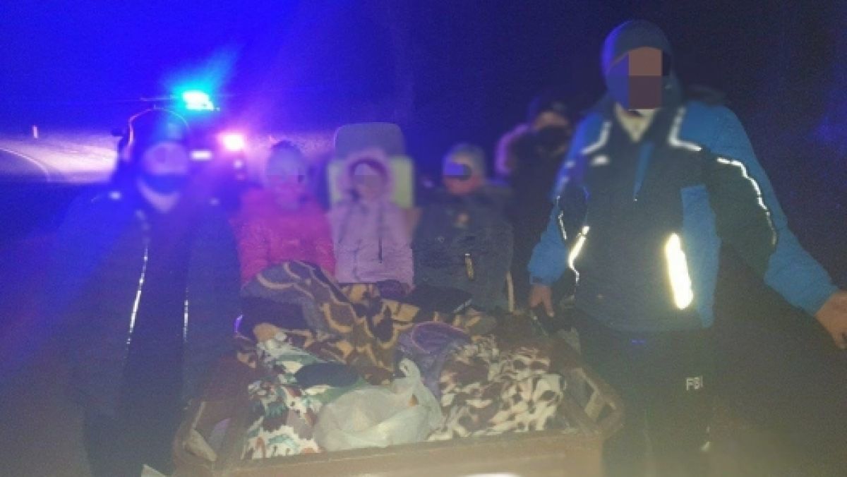 В Хынчештах пьяный мужчина вез пятерых детей в прицепе культиватора.