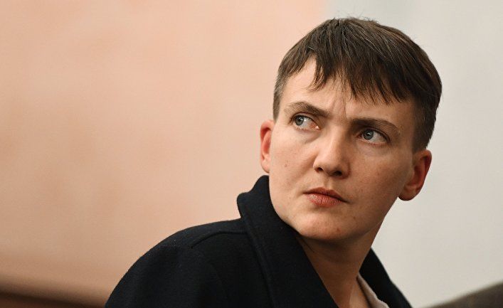 Депутат Верховной рады Надежда Савченко.
