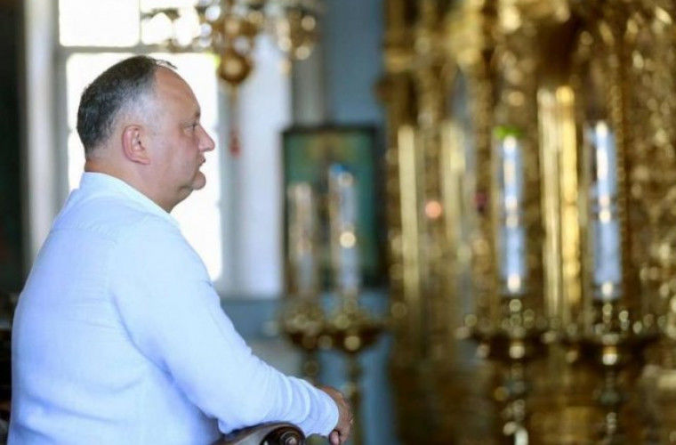 Додон рассказал, как ему удалось попасть на Афон в разгар пандемии.