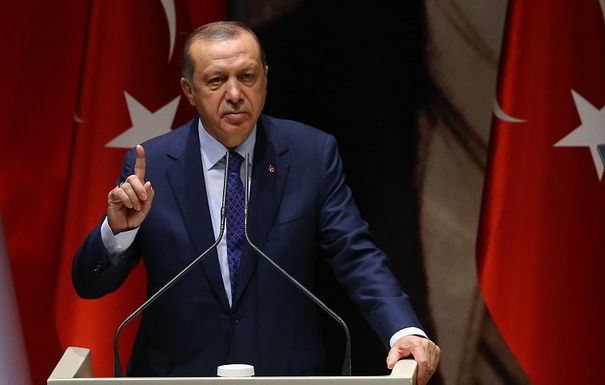 Mai mulţi protestatari, agresaţi în timpul discursului lui Erdogan. Foto: mediafax.ro