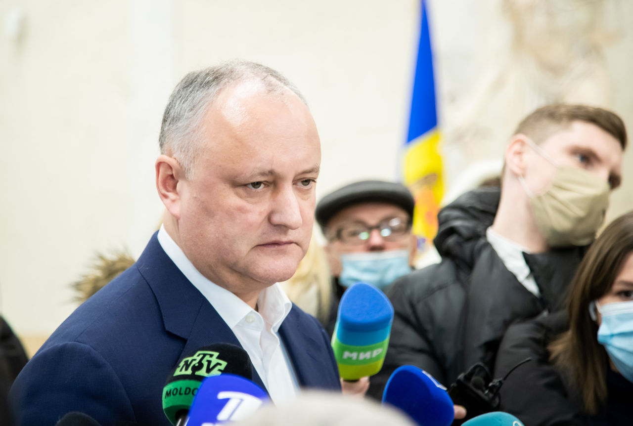Додон: Инфляция набирает обороты, предстоит рост цен на энергоресурсы.