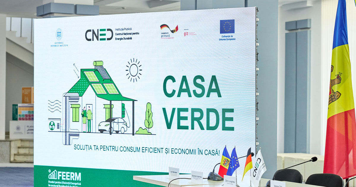 Familiile pot accesa programul Casa Verde pentru a-și eficientiza energetic locuințele.