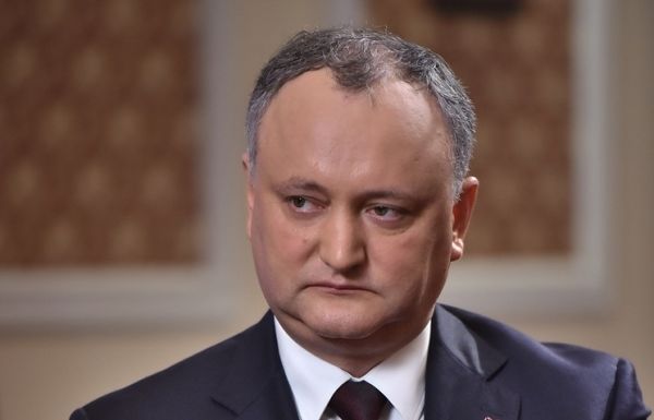 Додон выразил соболезнования в связи с авиакатастрофой в Подмосковье.