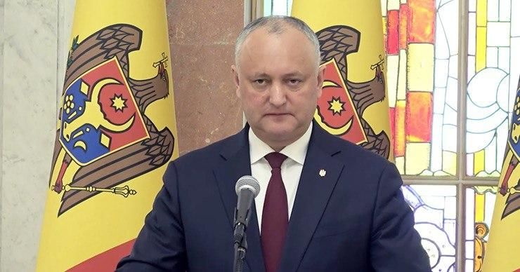 Президент Республики Молдова Игорь Додон.