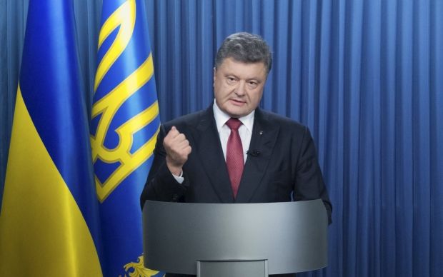 Президент Украины Петр Порошенко.
