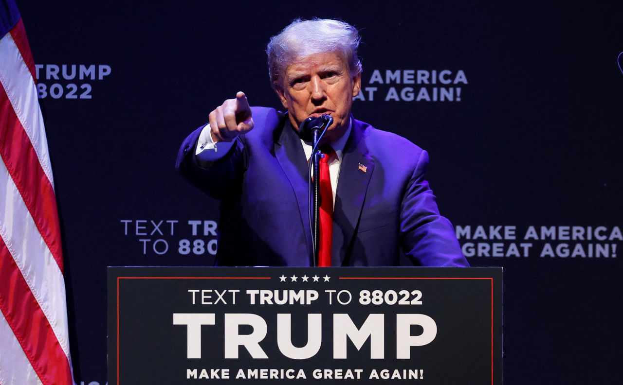 Бывший президент США Дональд Трамп.