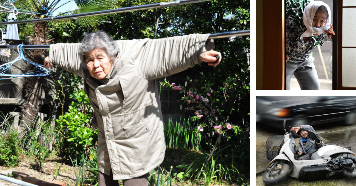 Kimiko Nishimoto este o bătrână de 90 de ani din Japonia care a cucerit Instgramul. 