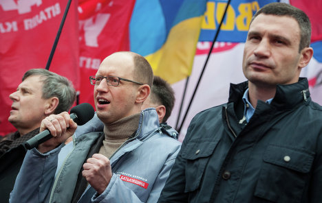 Ранее Яценюк от имени оппозиции уже требовал от правительства "немедленно возобновить переговоры с МВФ". Фото: profi-forex.org