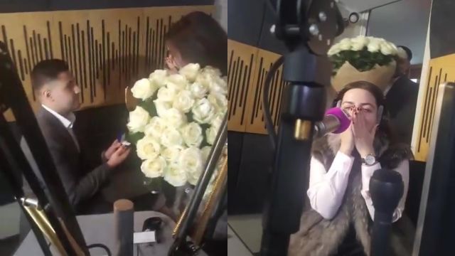 Felicia Dunaf a fost cerută în căsătorie în direct la radio.