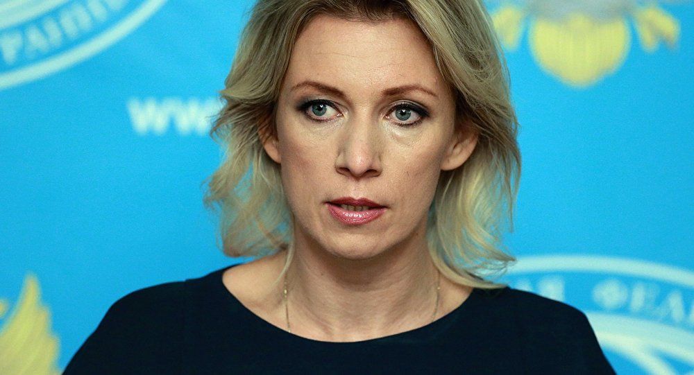 Maria Zaharova, purtatorul de cuvând al Ministerului de Externe al Rusiei.