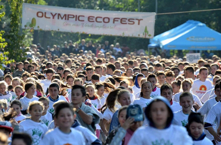 В Кишиневе около 2 000 юных спортсменов участвовали в Olympic Еco Fest-2022.