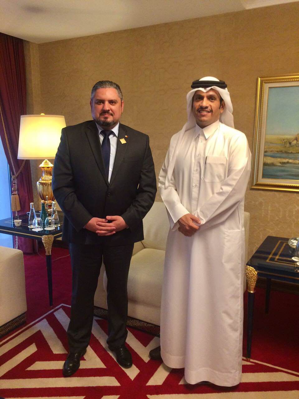 Şeful diplomaţiei moldovene a purtat discuţii cu omologul său din Qatar. 