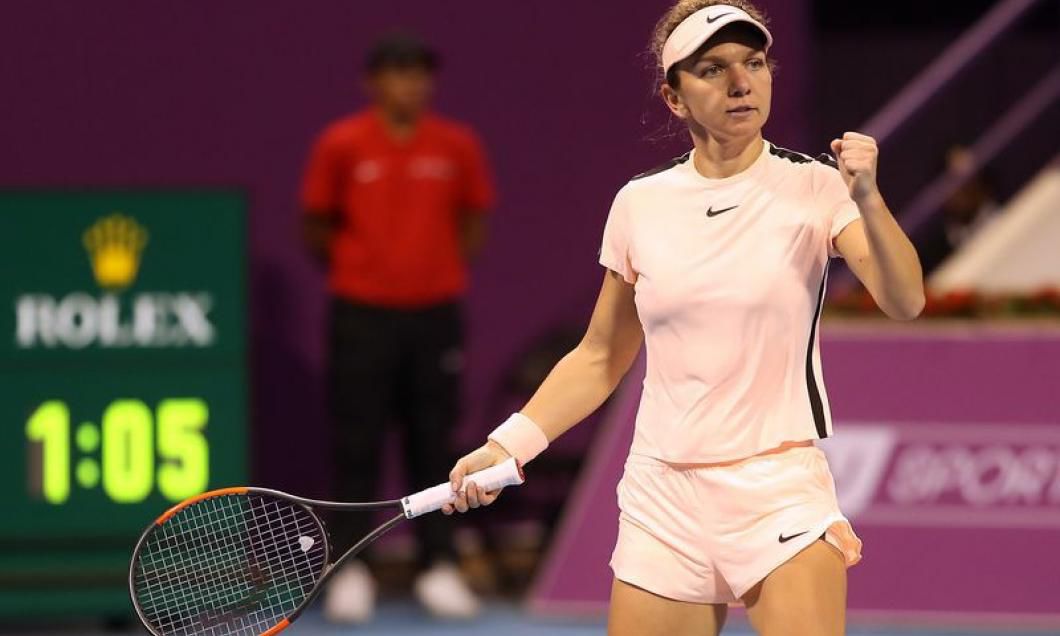 Un fan al Jelenei Ostapenko a râs de Simona Halep. Ce a sesizat. Foto: digisport.ro